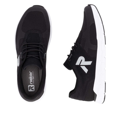 Rieker Mens Lightweight Bungee Lace Sneaker
