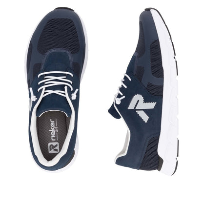 Rieker Mens Lightweight Bungee Lace Sneaker