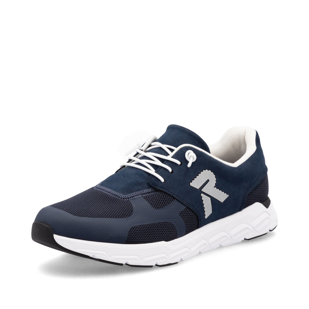 Rieker Mens Lightweight Bungee Lace Sneaker