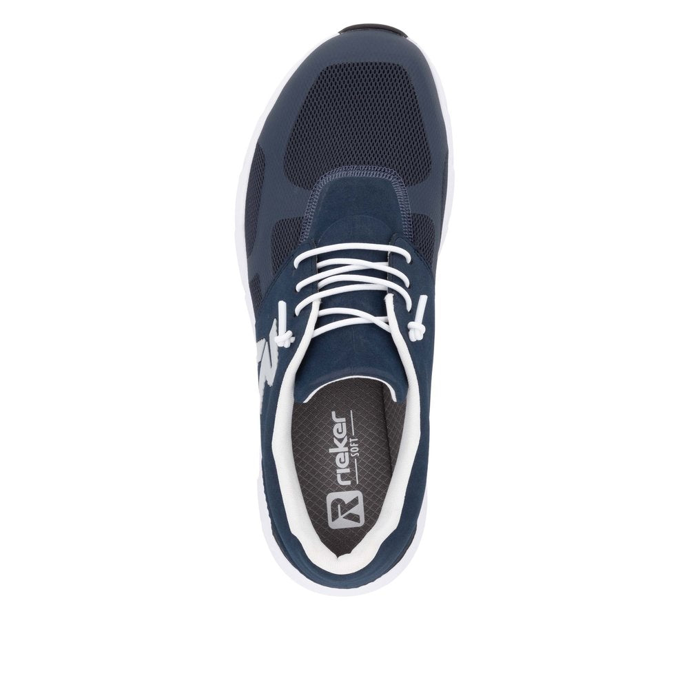 Rieker Mens Lightweight Bungee Lace Sneaker