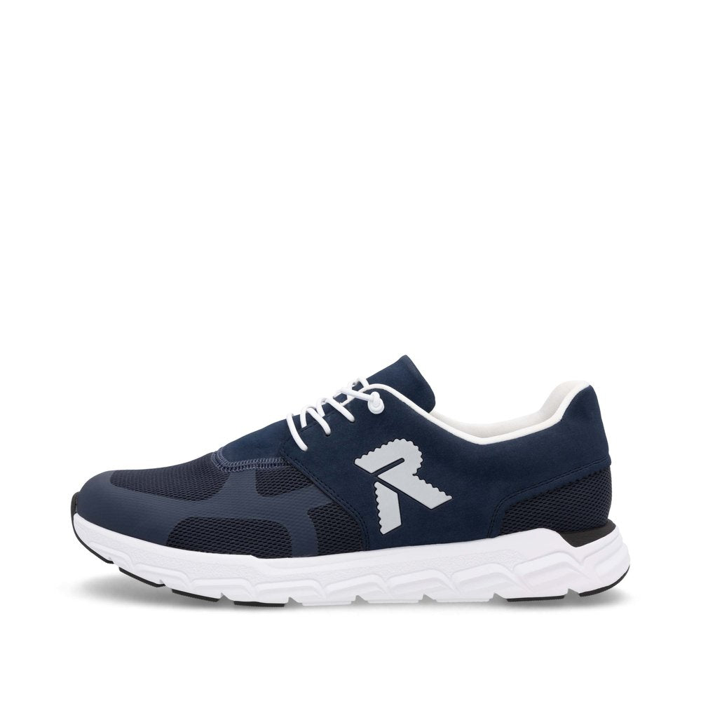 Rieker Mens Lightweight Bungee Lace Sneaker