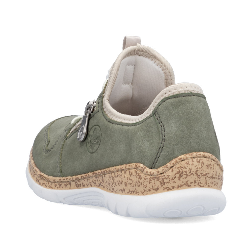 Rieker Ladies Bungee Tie Casual Shoe