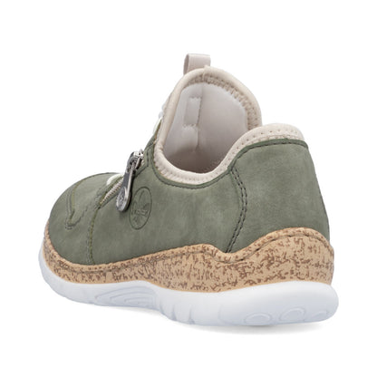 Rieker Ladies Bungee Tie Casual Shoe