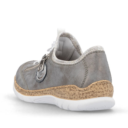 Rieker Ladies Bungee Tie Casual Shoe