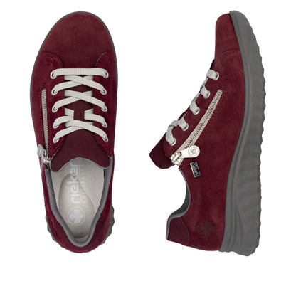 Rieker Ladies Zip Up Tex Sneaker