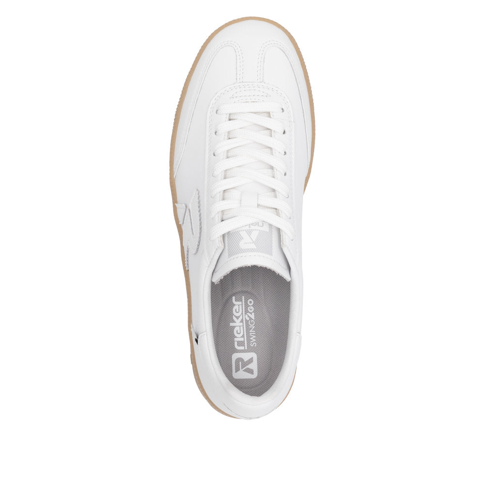 Rieker Ladies Low Profile Lace Up Sneaker