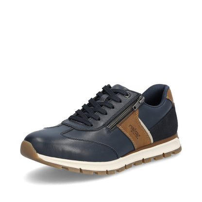 Rieker Men's Zip Side Lace Up Sneaker