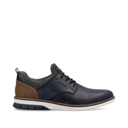 Rieker Men's Bungee Lace Perforated Shoe