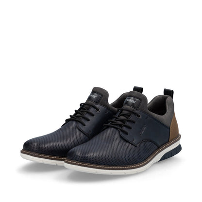 Rieker Men's Bungee Lace Perforated Shoe