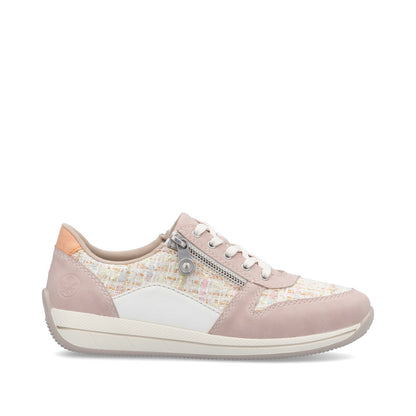 Rieker Ladies Wide Fit Zip Side Casual