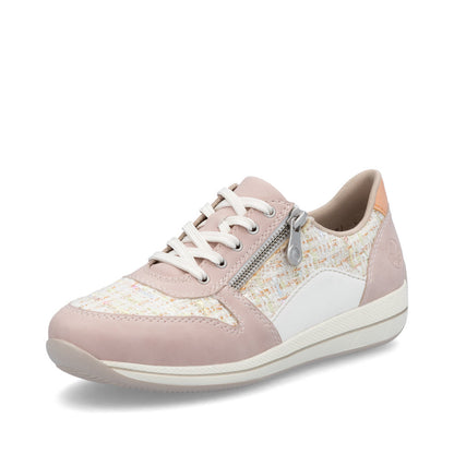 Rieker Ladies Wide Fit Zip Side Casual