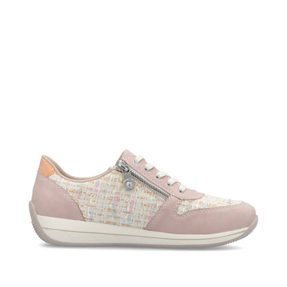 Rieker Ladies Wide Fit Zip Side Casual
