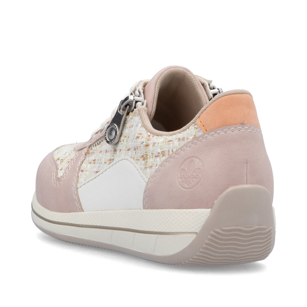 Rieker Ladies Wide Fit Zip Side Casual