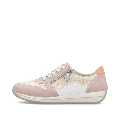 Rieker Ladies Wide Fit Zip Side Casual