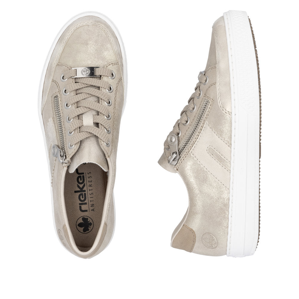 Rieker Ladies Zip Side Sneaker