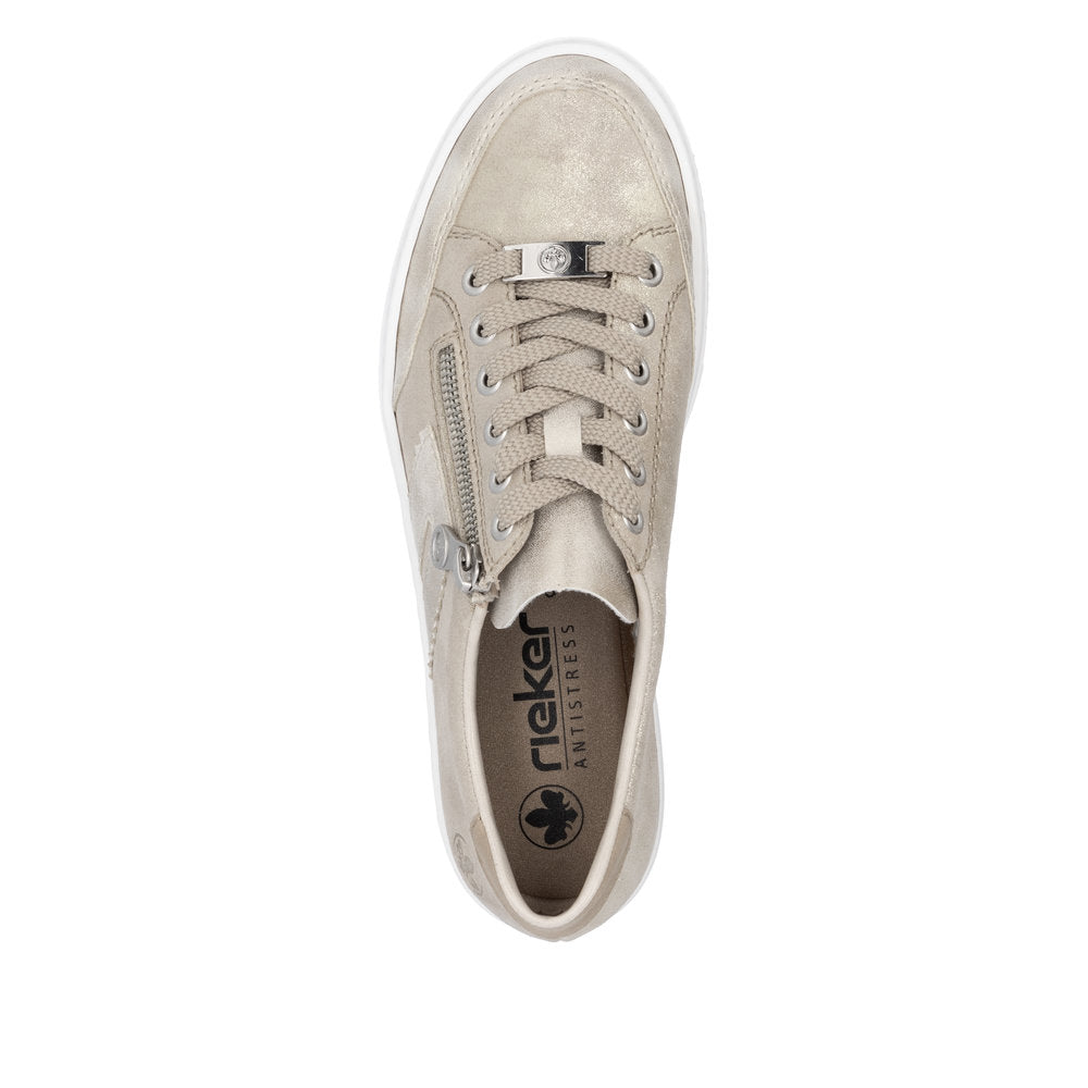 Rieker Ladies Zip Side Sneaker
