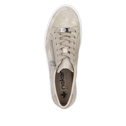 Rieker Ladies Zip Side Sneaker