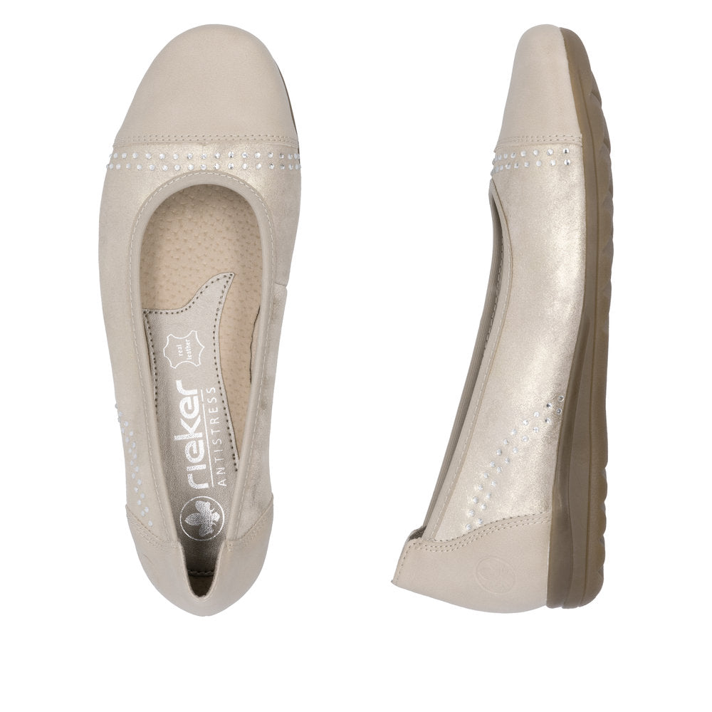 Rieker Ladies Flat Ballet Pump