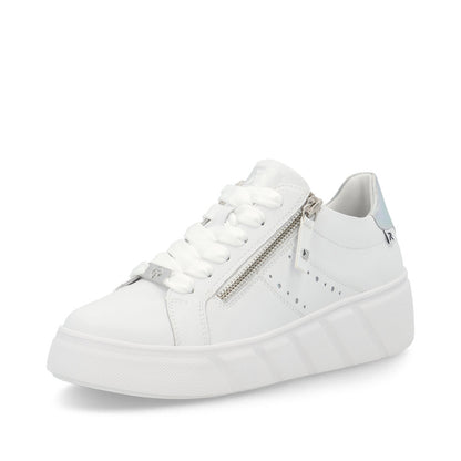 Rieker Sport Ladies Flatform Zip Side Sneaker
