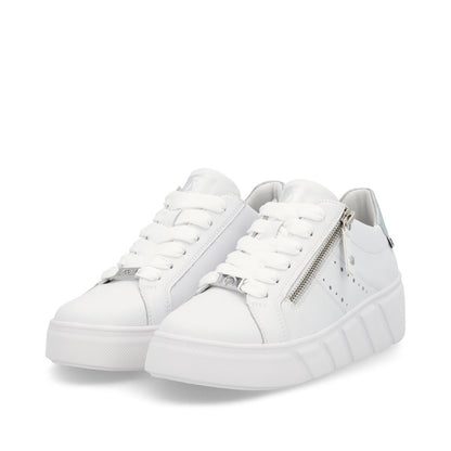 Rieker Sport Ladies Flatform Zip Side Sneaker