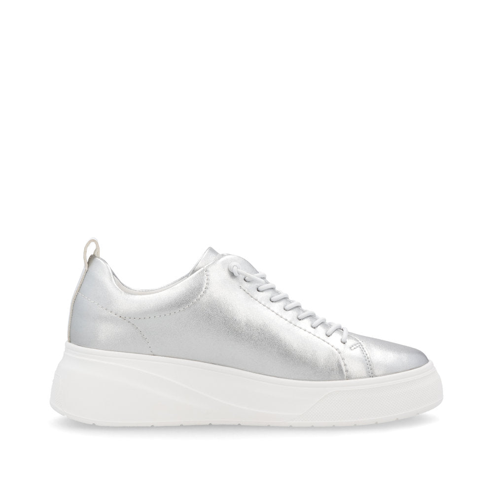 Rieker Sport Ladies Bungee Lace Metallic Sneaker
