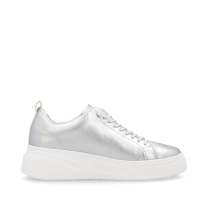Rieker Sport Ladies Bungee Lace Metallic Sneaker