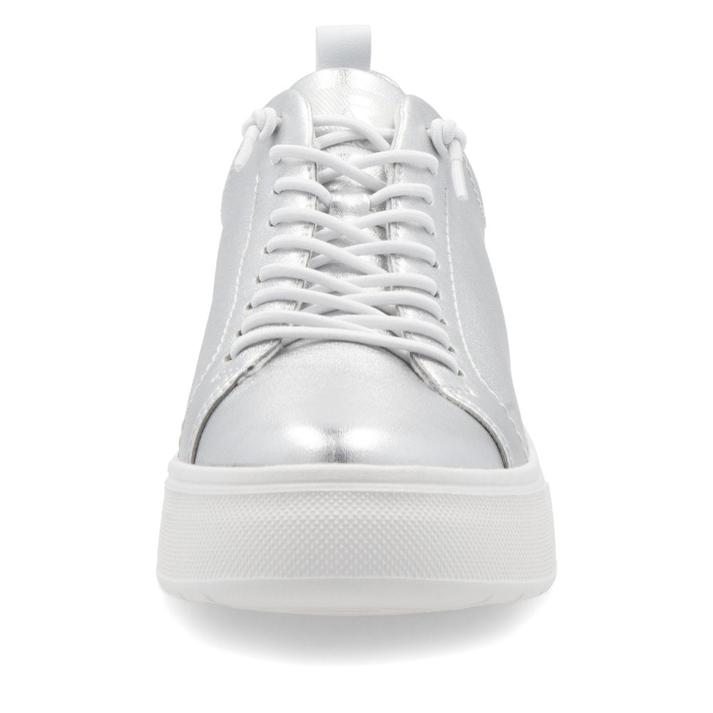 Rieker Sport Ladies Bungee Lace Metallic Sneaker