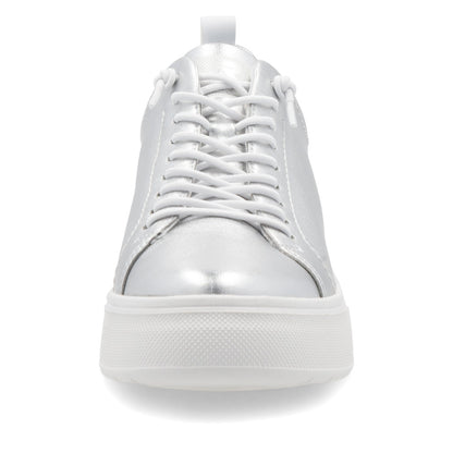 Rieker Sport Ladies Bungee Lace Metallic Sneaker