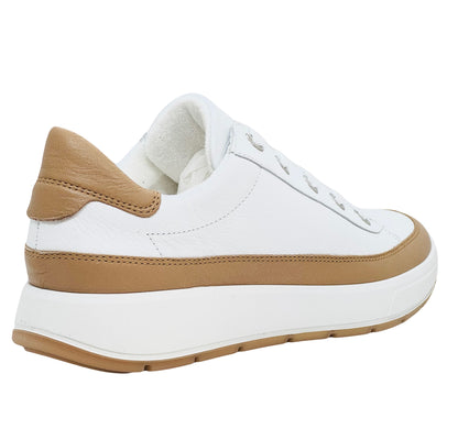 Ara Roma Ladies Two Tone High Soft Lace Up Sneaker