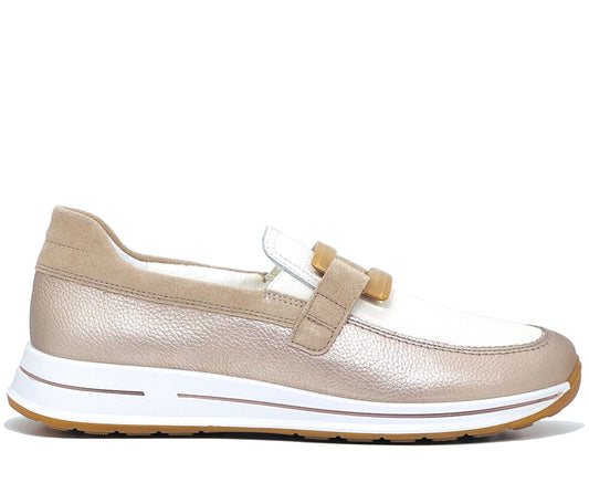 Ara Osaka Buckle Trim Ladies Slip On Shoe