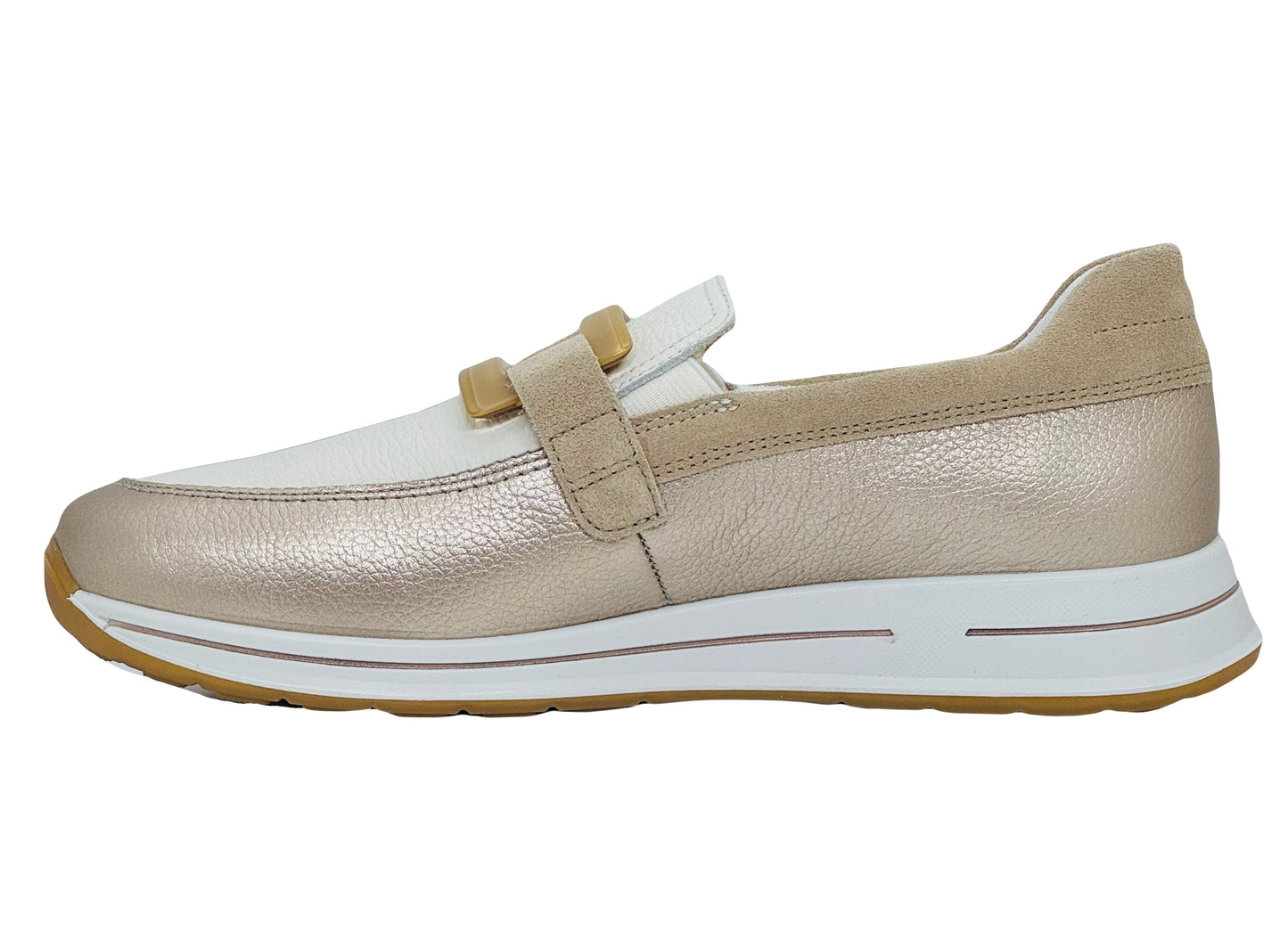 Ara Osaka Buckle Trim Ladies Slip On Shoe