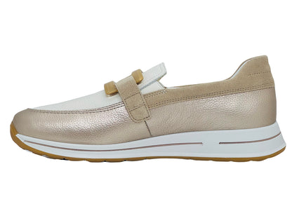 Ara Osaka Buckle Trim Ladies Slip On Shoe