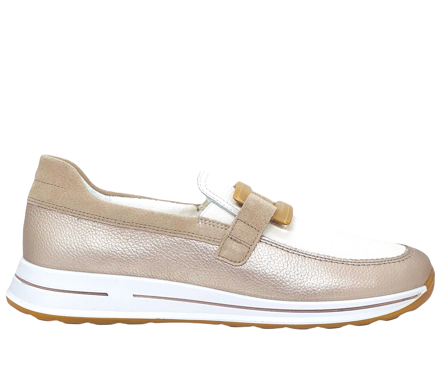 Ara Osaka Buckle Trim Ladies Slip On Shoe