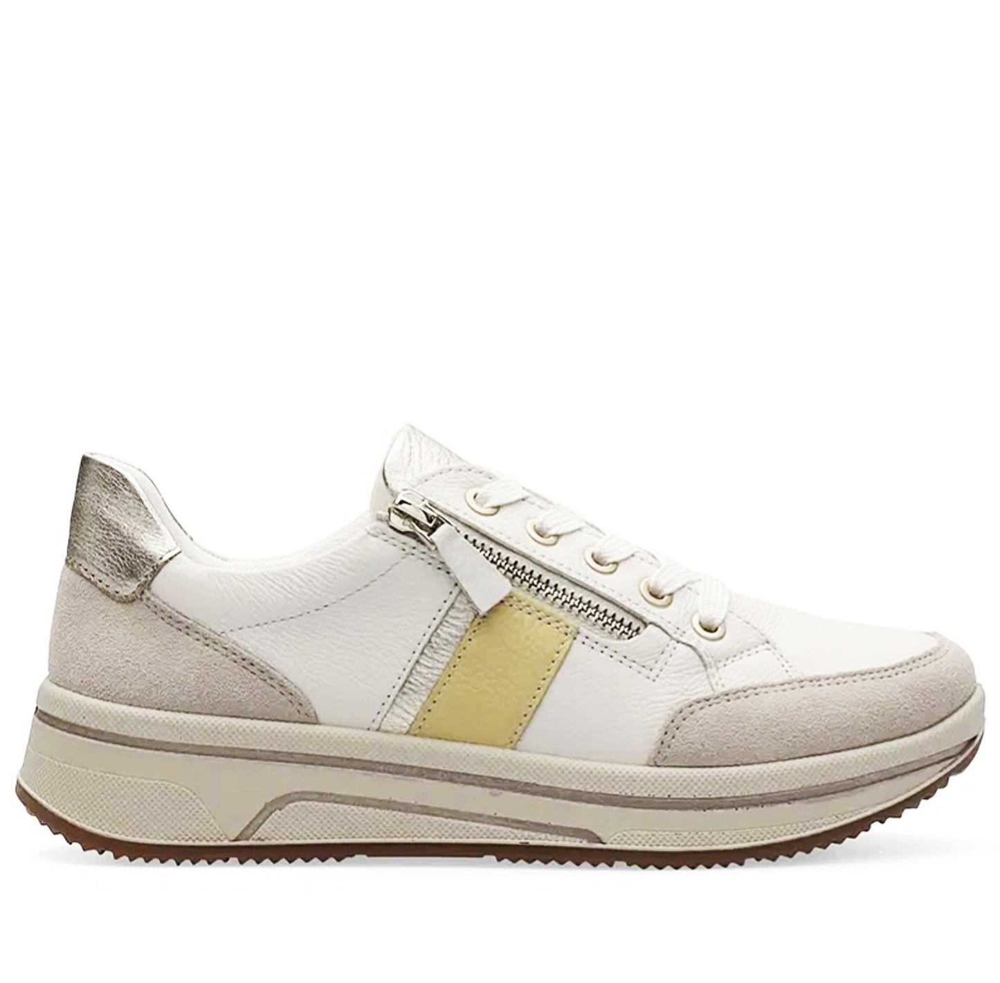 Ara Sapporo Ladies Flatform High Soft Sneaker