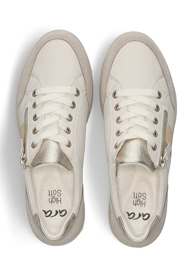 Ara Sapporo Ladies Flatform High Soft Sneaker