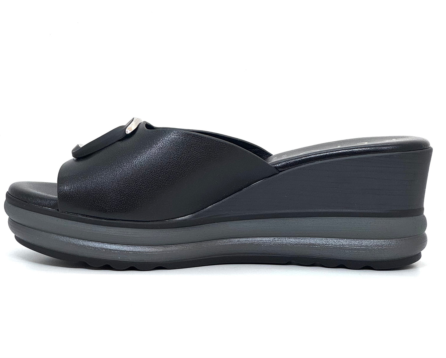 Repo Ladies Backless Wedge Heel Sandal