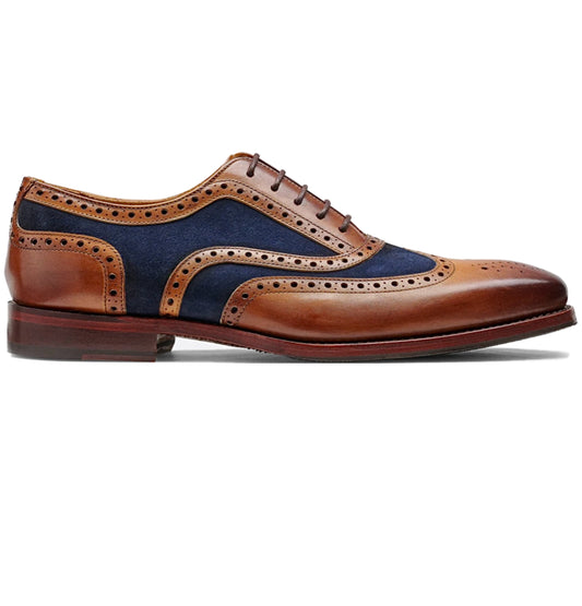 Barker Keiran Mens Two Tone Oxford brogue
