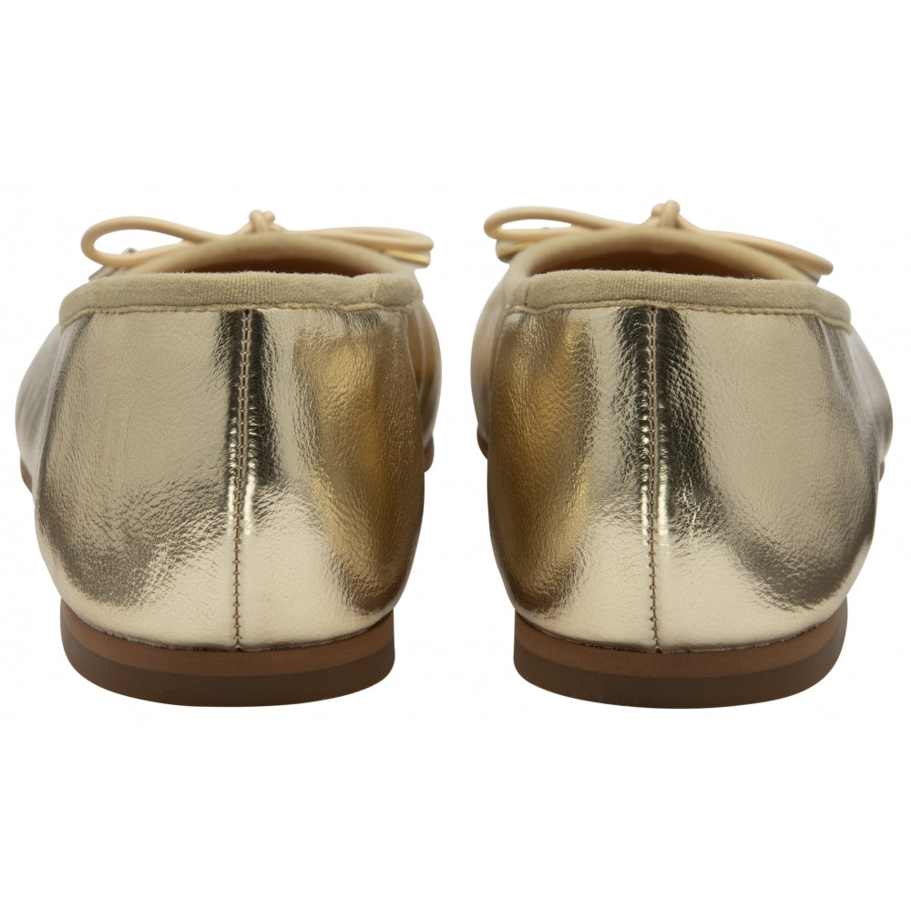 Ravel Ellon Ladies Metallic Ballet Pump