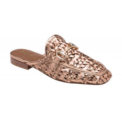 Ravel Anston Ladies Woven Leather Backless Loafer