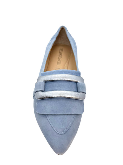 Regarde Le Ciel Jeanine-02 Ladies Pointed Toe Ballerina Pump