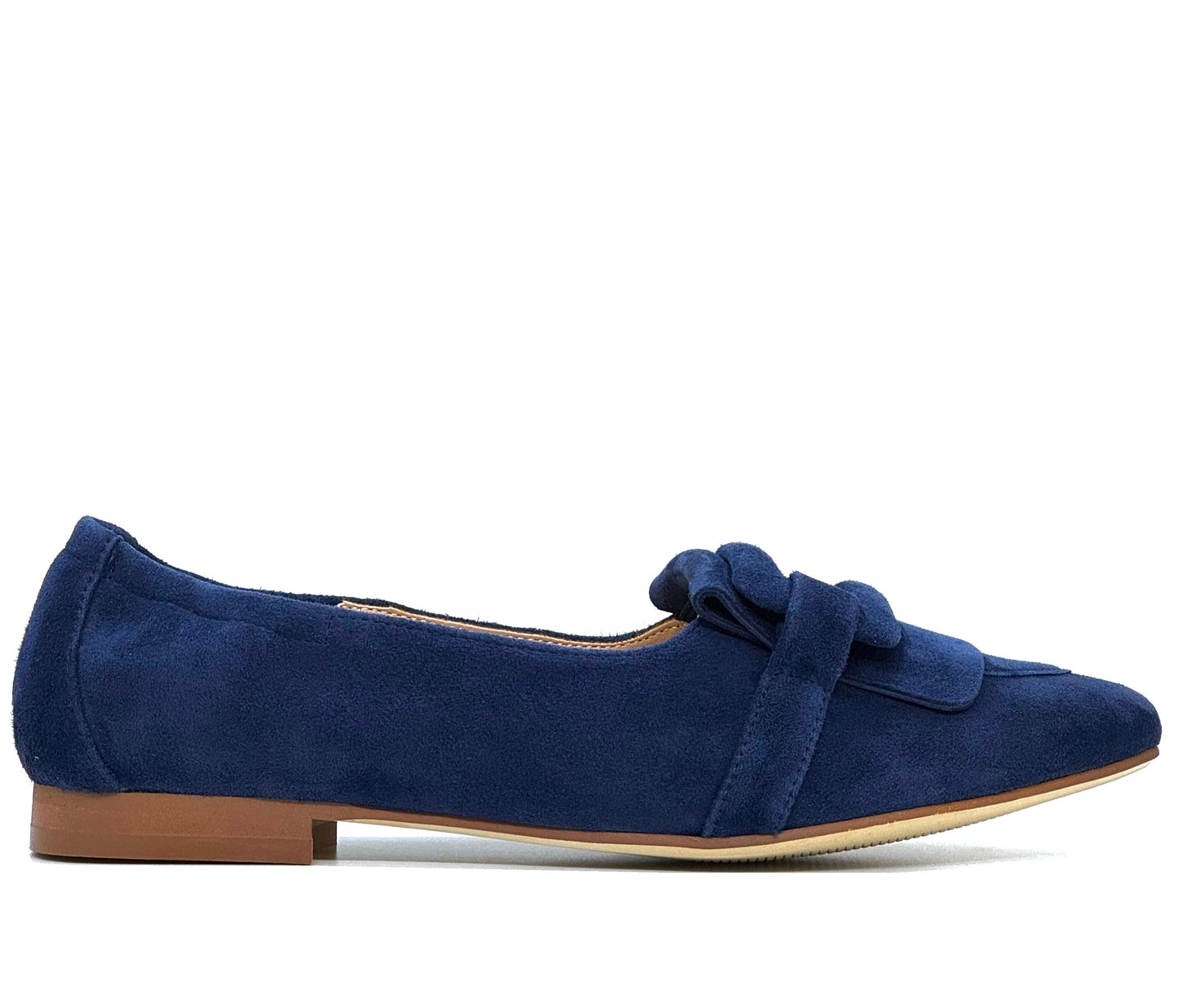 Regarde Le Ciel Jeanine-02 Ladies Pointed Toe Ballerina Pump