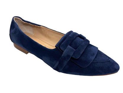 Regarde Le Ciel Jeanine-02 Ladies Pointed Toe Ballerina Pump