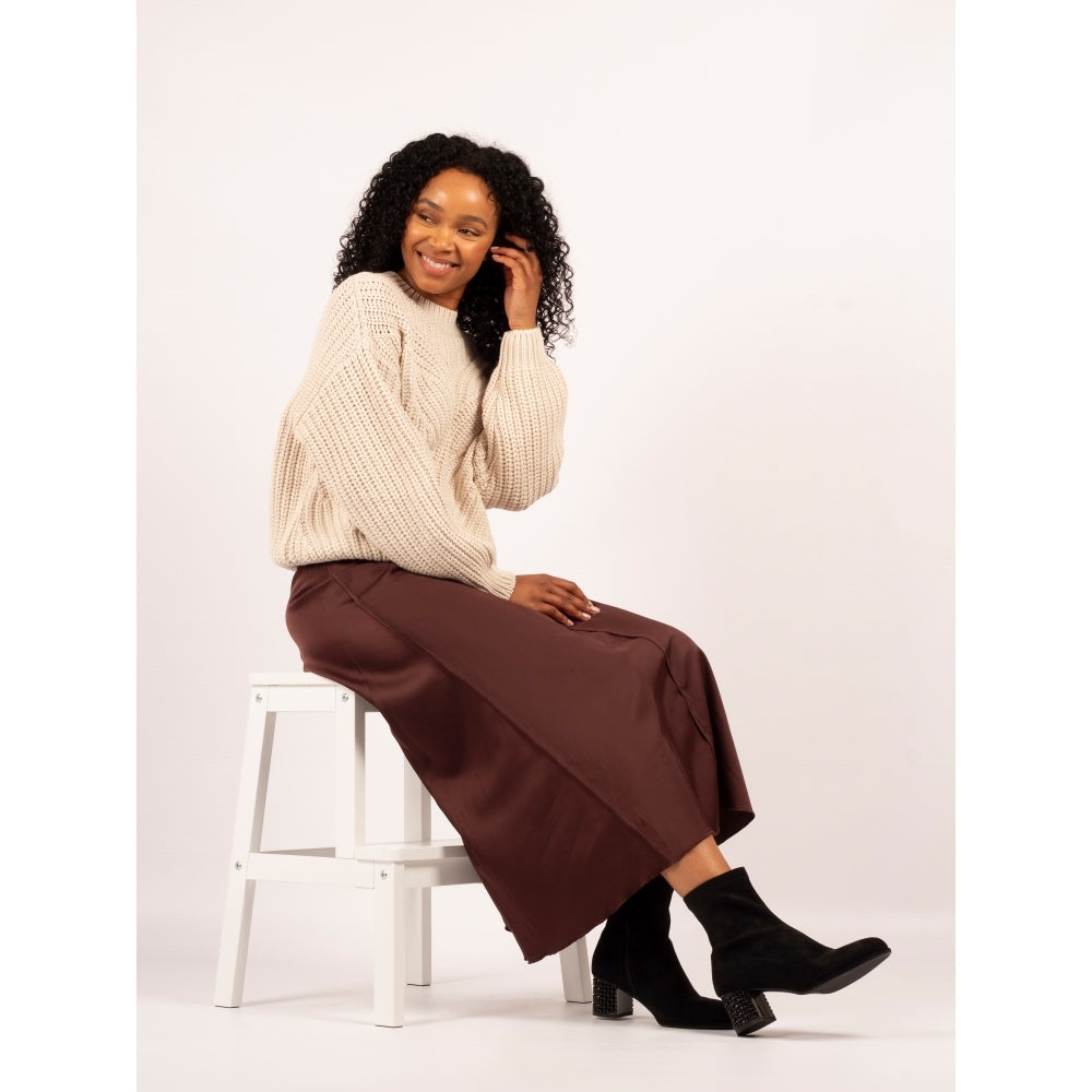 Lunar Sage Ladies Block Heel Ankle Boot