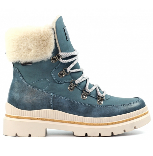 Lunar Evelyn Ladies Lace Up Waterproof Ankle Boot