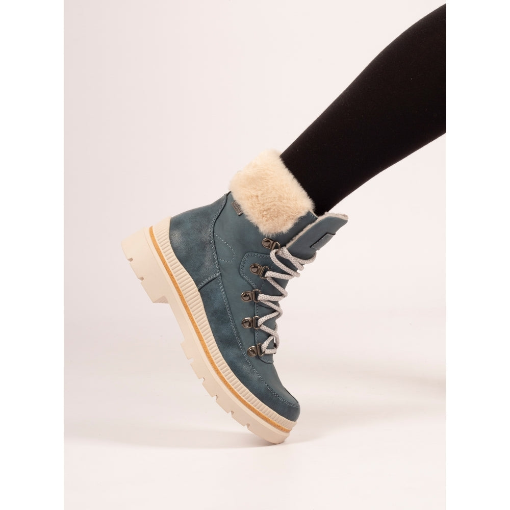 Lunar Evelyn Ladies Lace Up Waterproof Ankle Boot