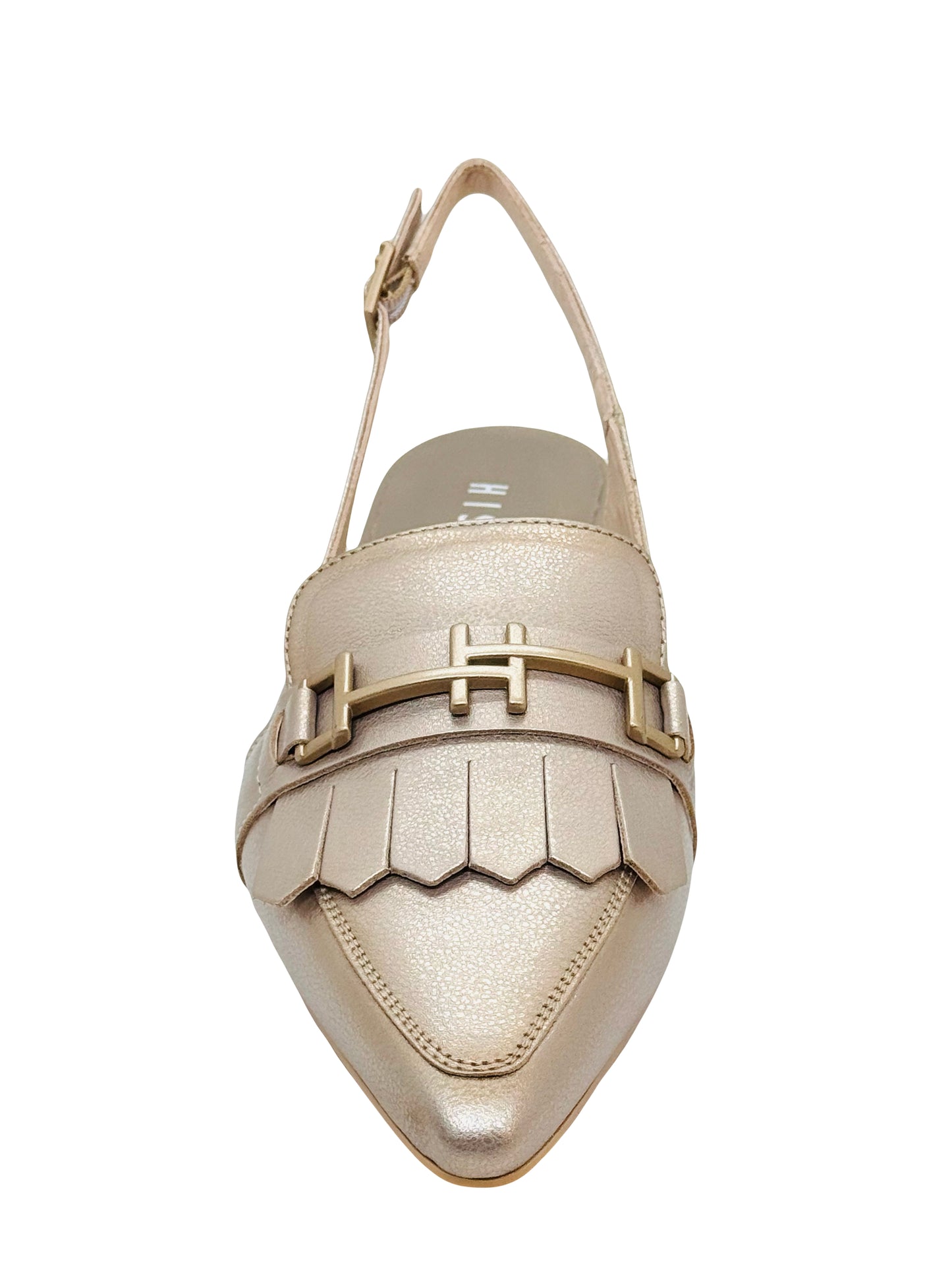 Hispanitas Ladies Sling Back Trim Front Shoe