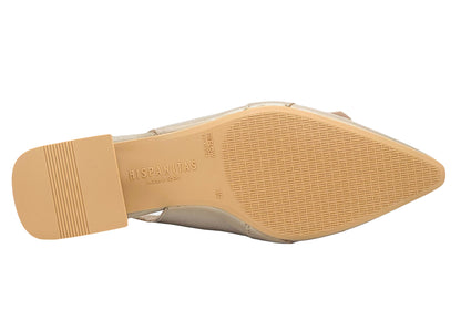 Hispanitas Ladies Sling Back Trim Front Shoe