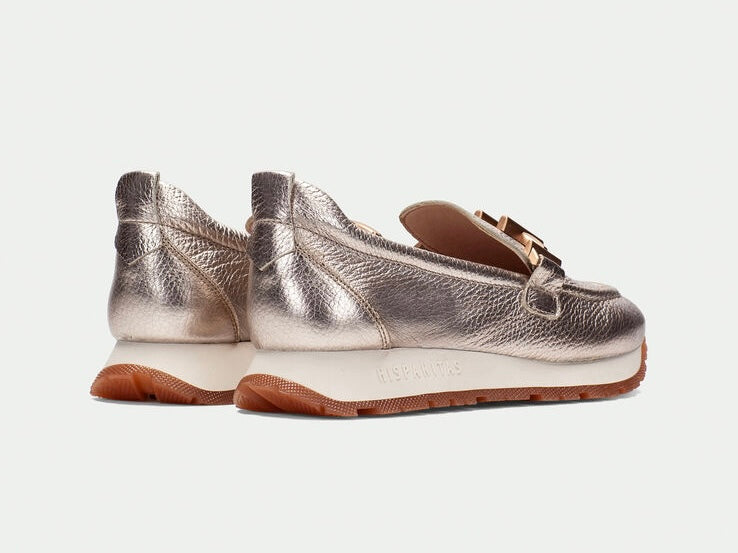 Hispanitas Ladies Sporty Trim Moccasin