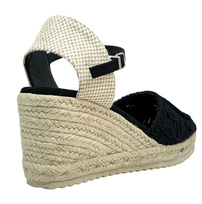 XTI Ladies Wedge Heel Closed Toe Espadrille