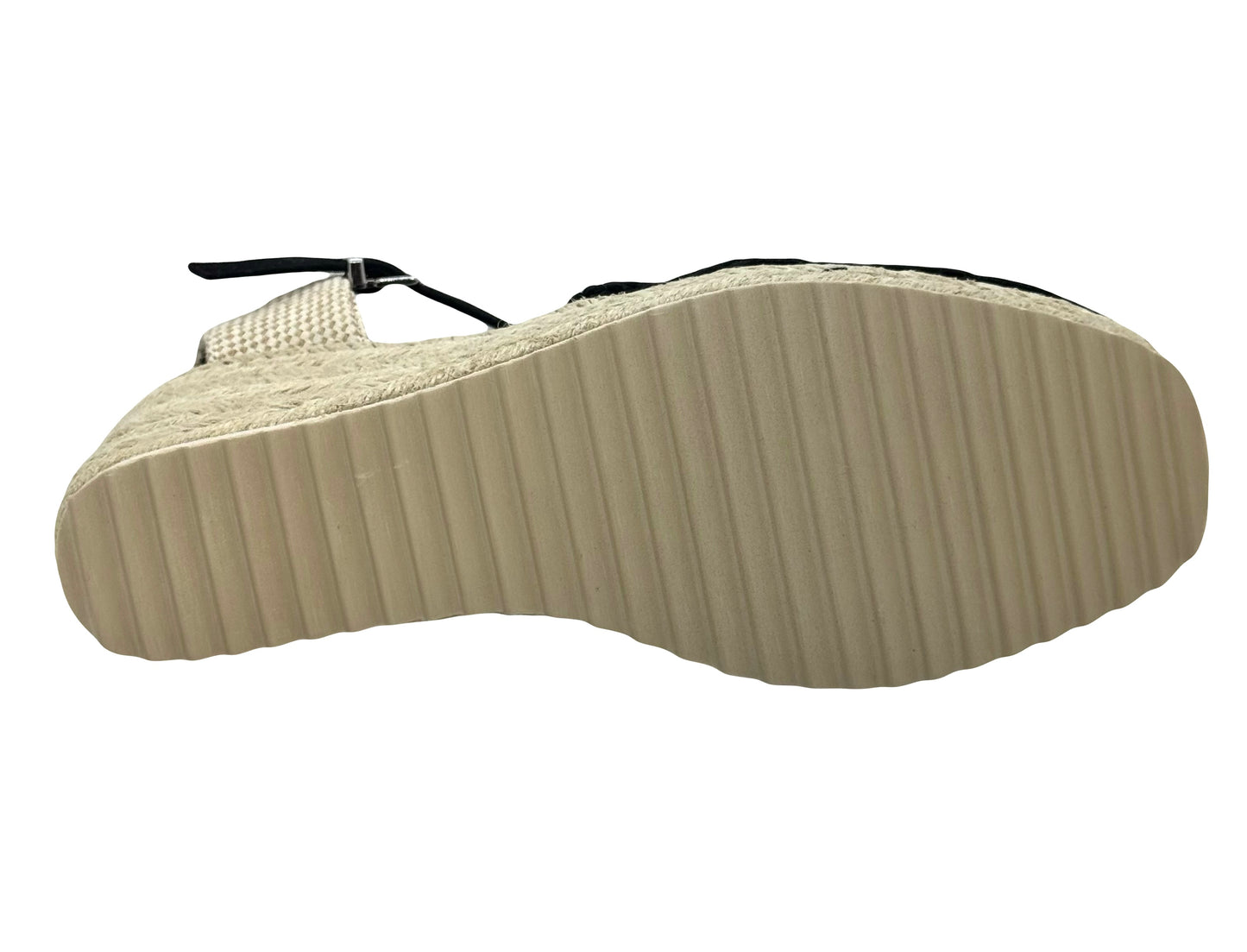 XTI Ladies Wedge Heel Closed Toe Espadrille